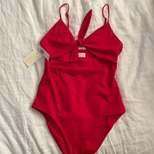 Wilfred red bodysuit - Aritzia size M